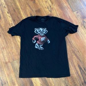 Fanatics Wisconsin Badgers Mascot Short Sleeve Shirt